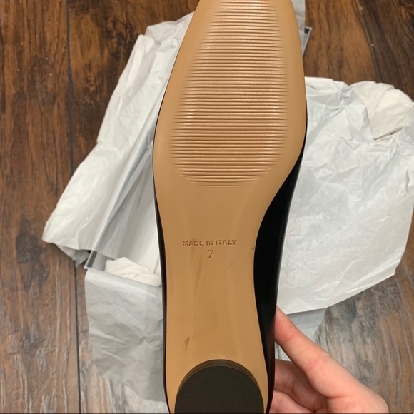 NWT Everlane The '90s Flat in Black Leather - Picture 14 of 14